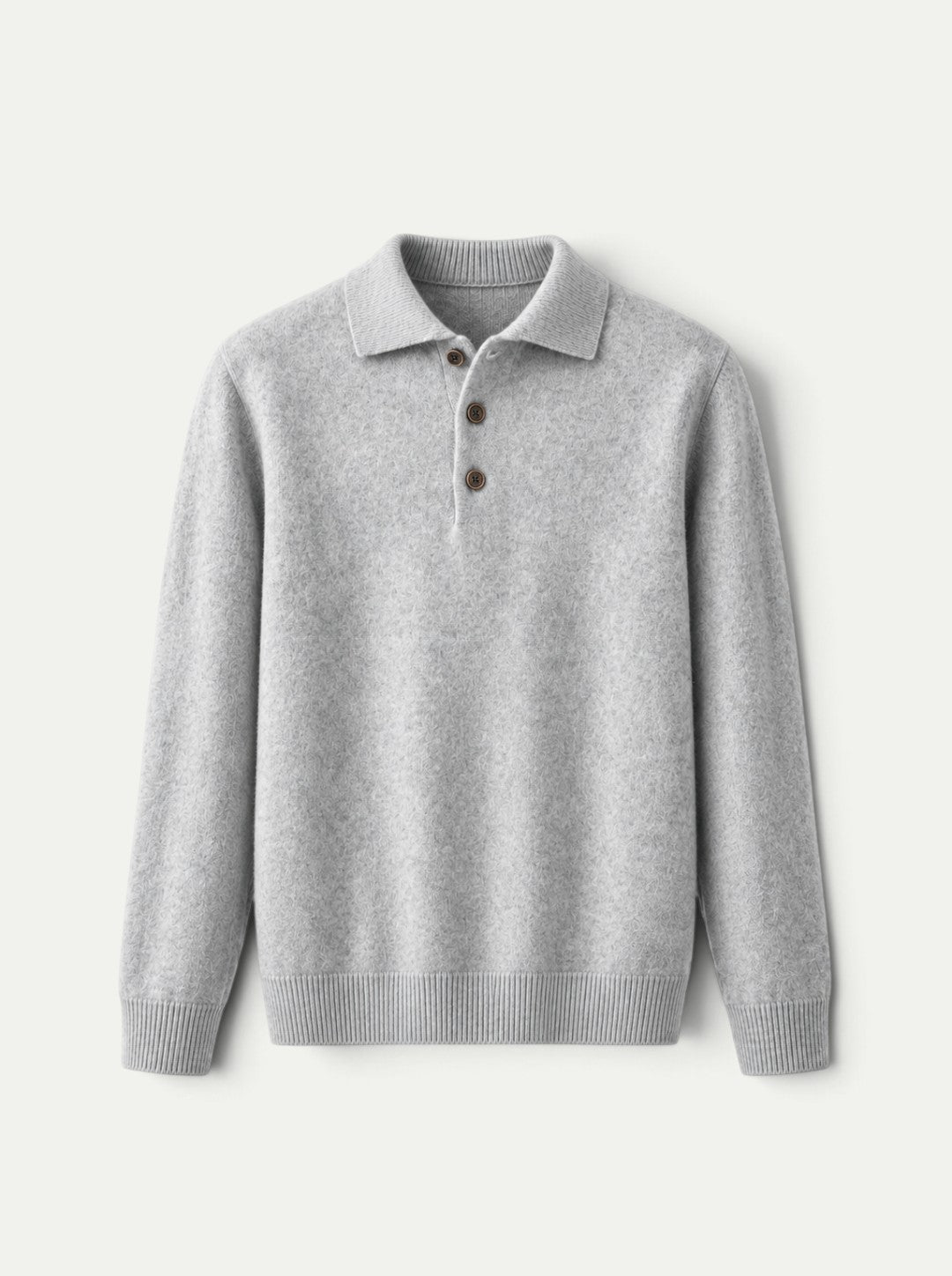 Preston Cashmere Polo Sweater