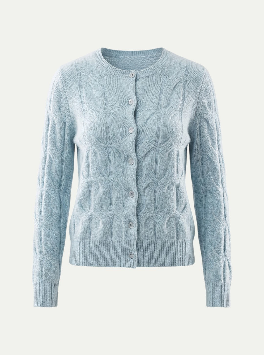 Madeline Cable Cashmere Cardigan