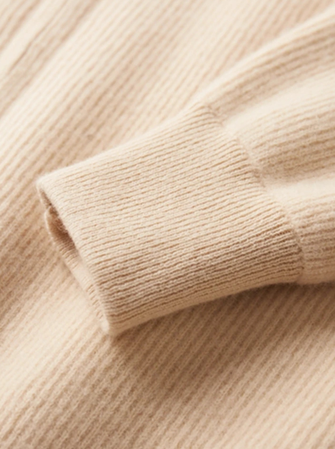 Weston Ribbed Cashmere Zip Cardigan