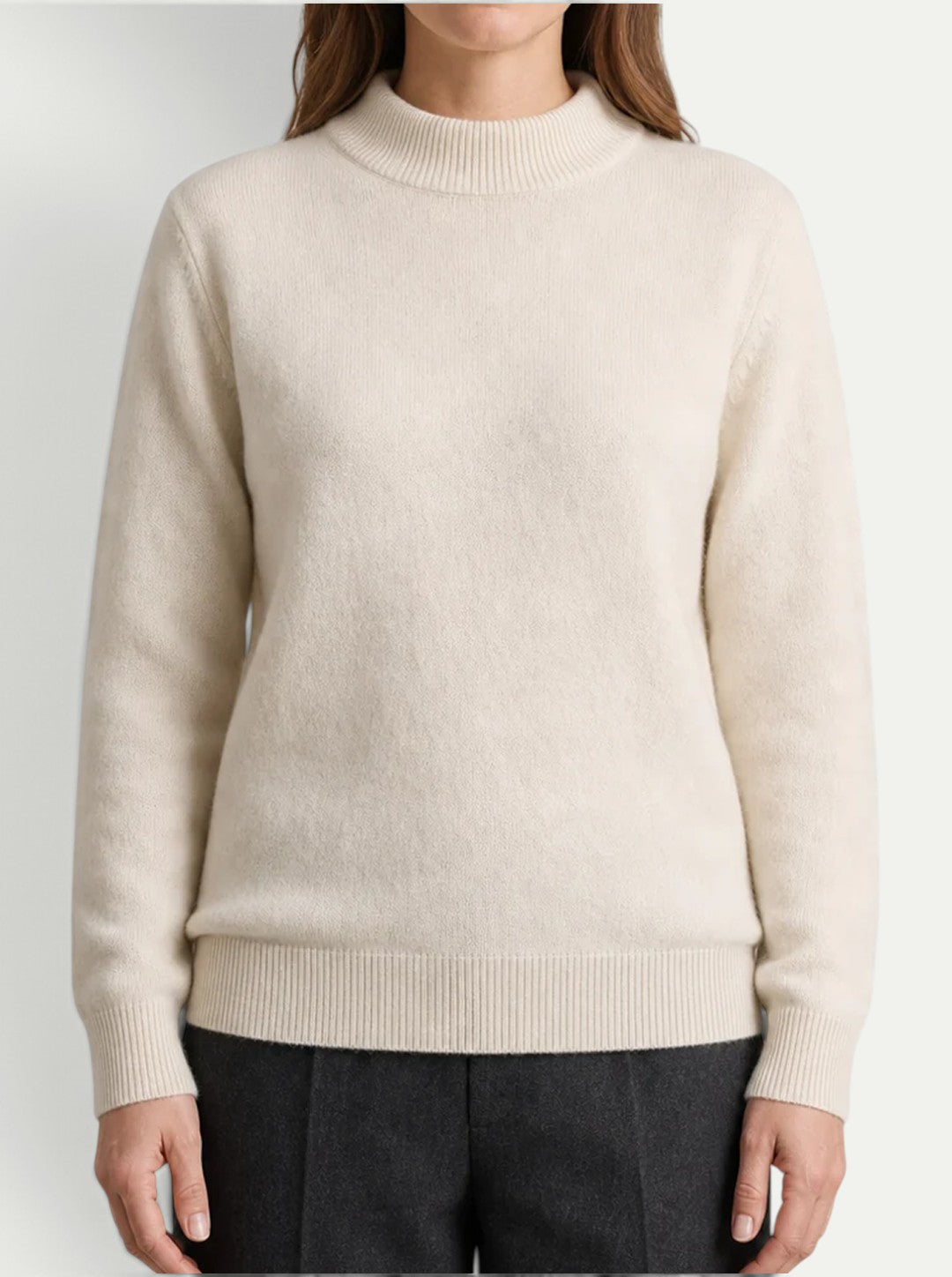 Arden Cashmere Mock Neck