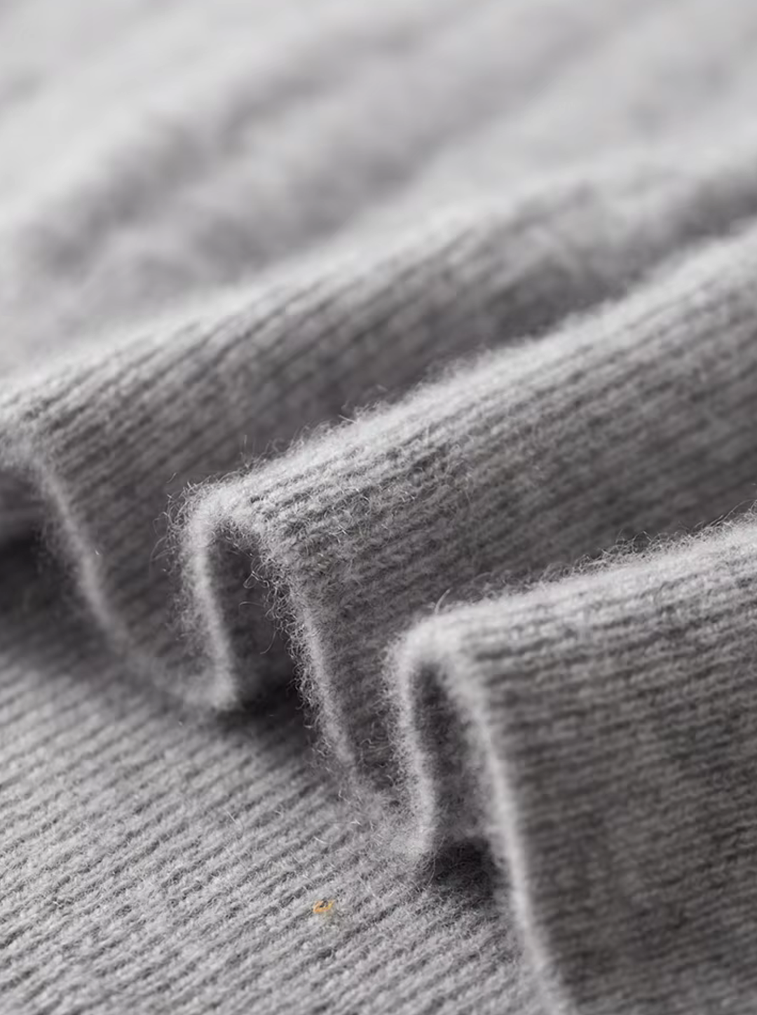Mason Ribbed Cashmere Mock Neck