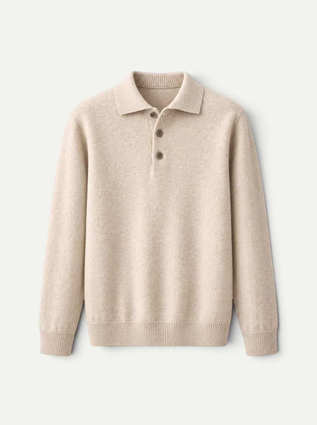 Preston Cashmere Polo Sweater
