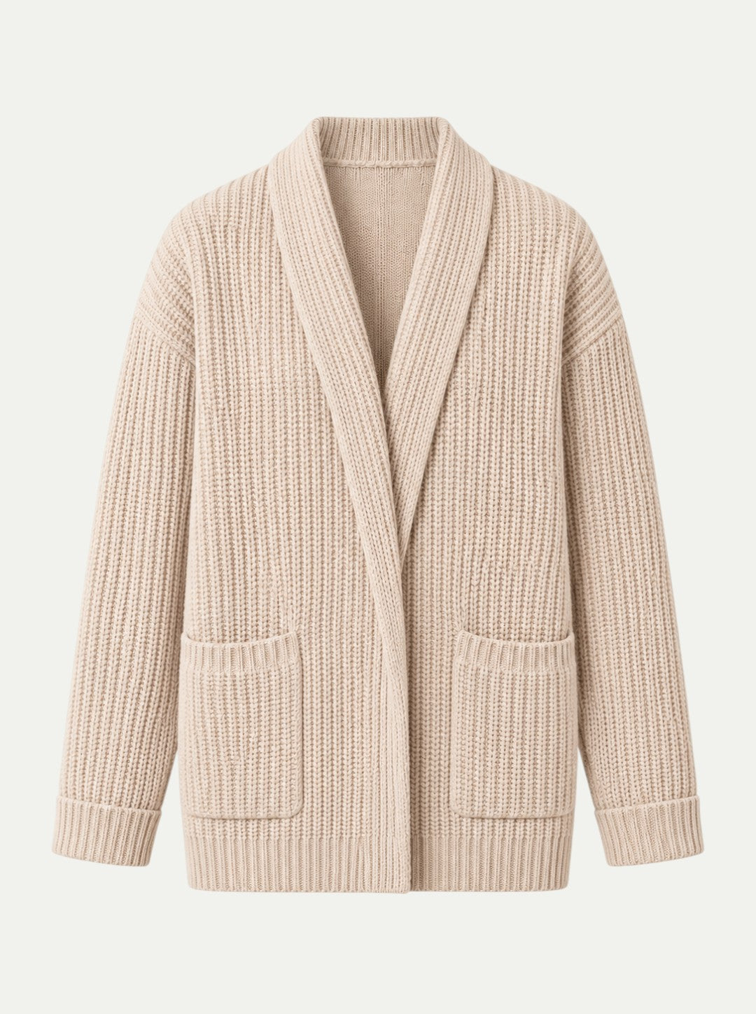 Sloane Ribbed Cashmere Cardigan