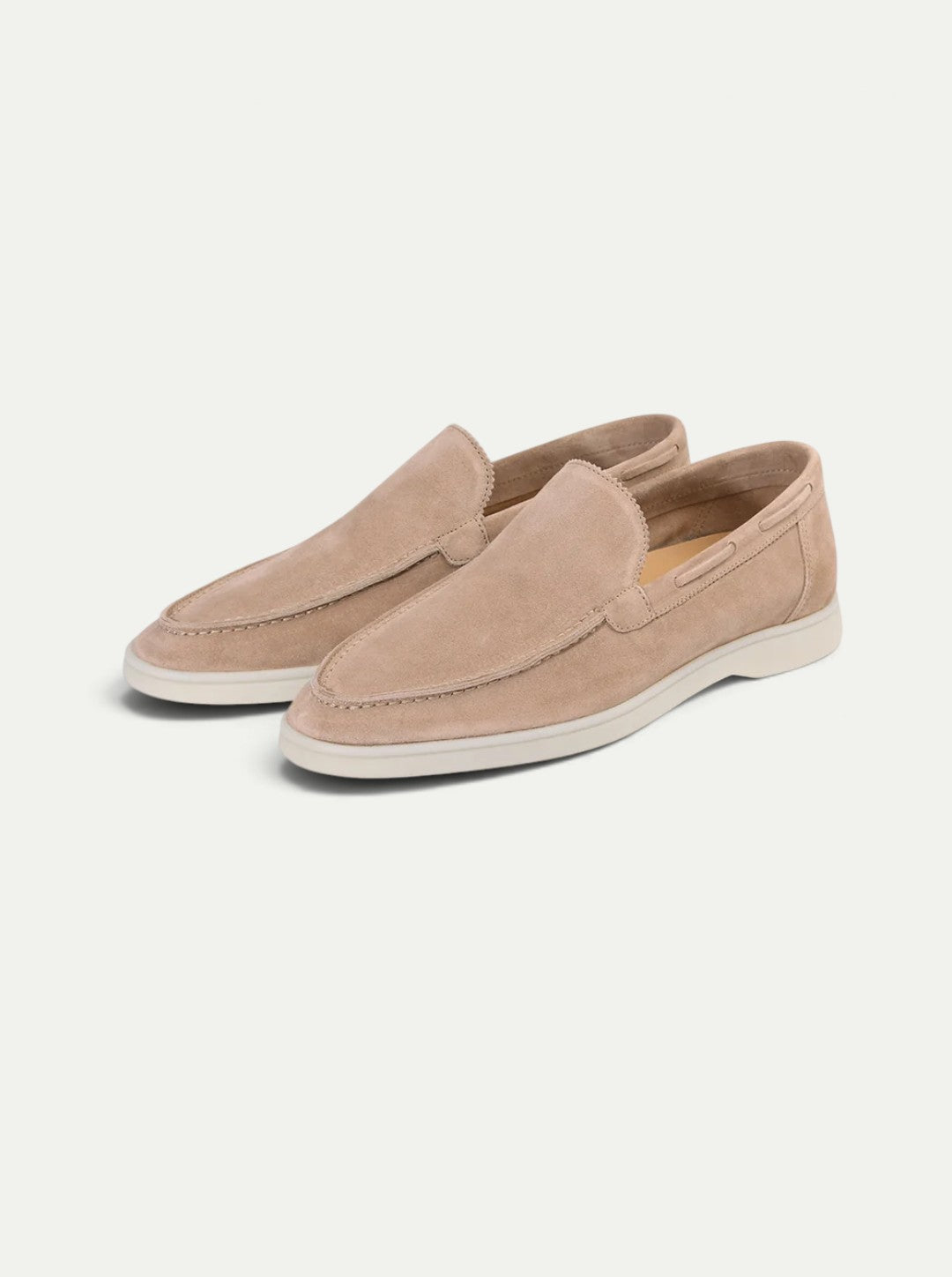 Light Beige Yacht Loafers