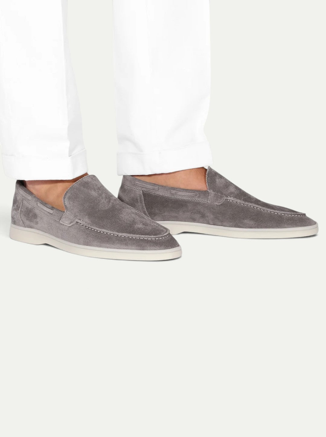 Grey Yacht Loafers