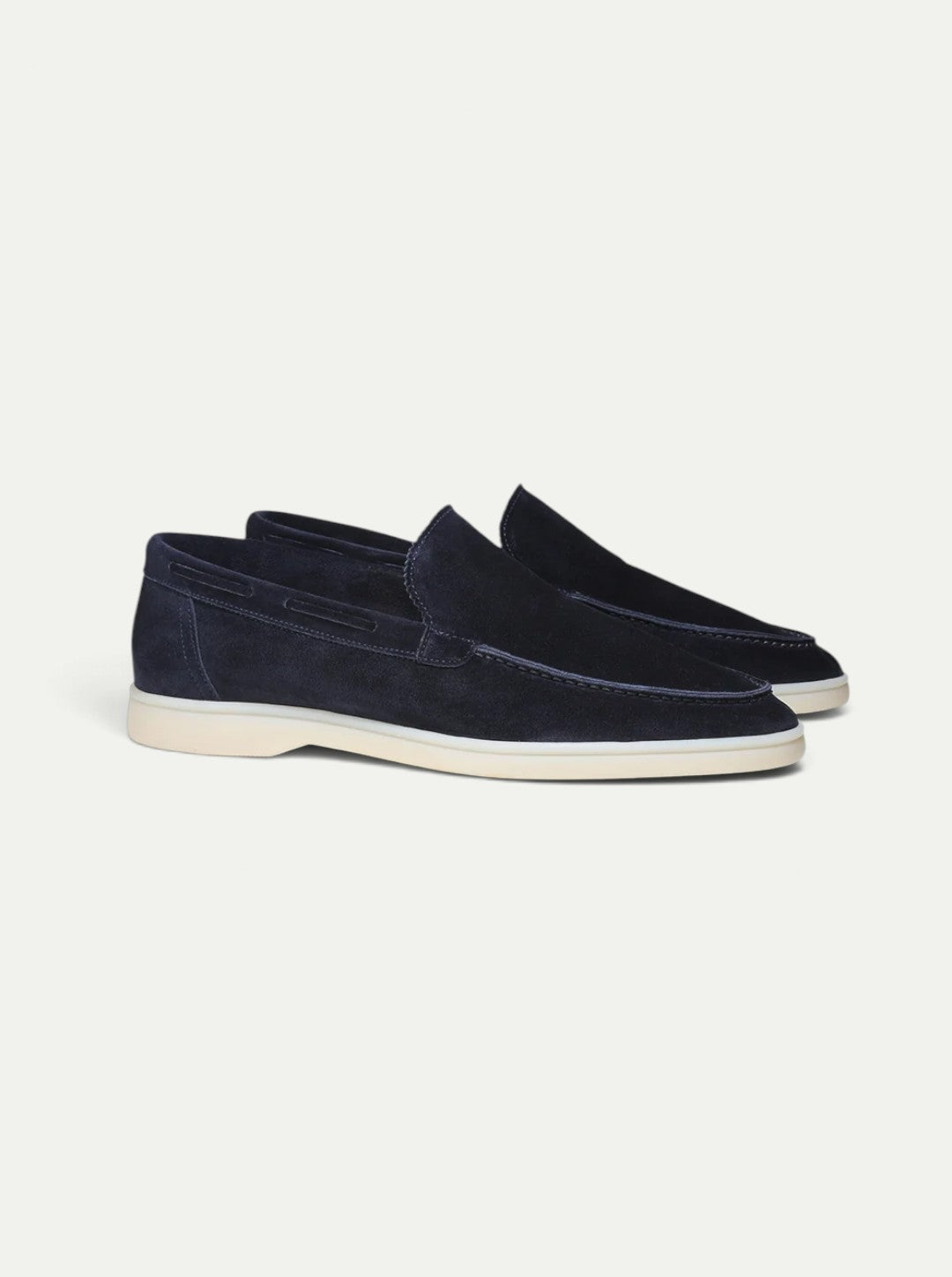 Navy Yacht Loafers