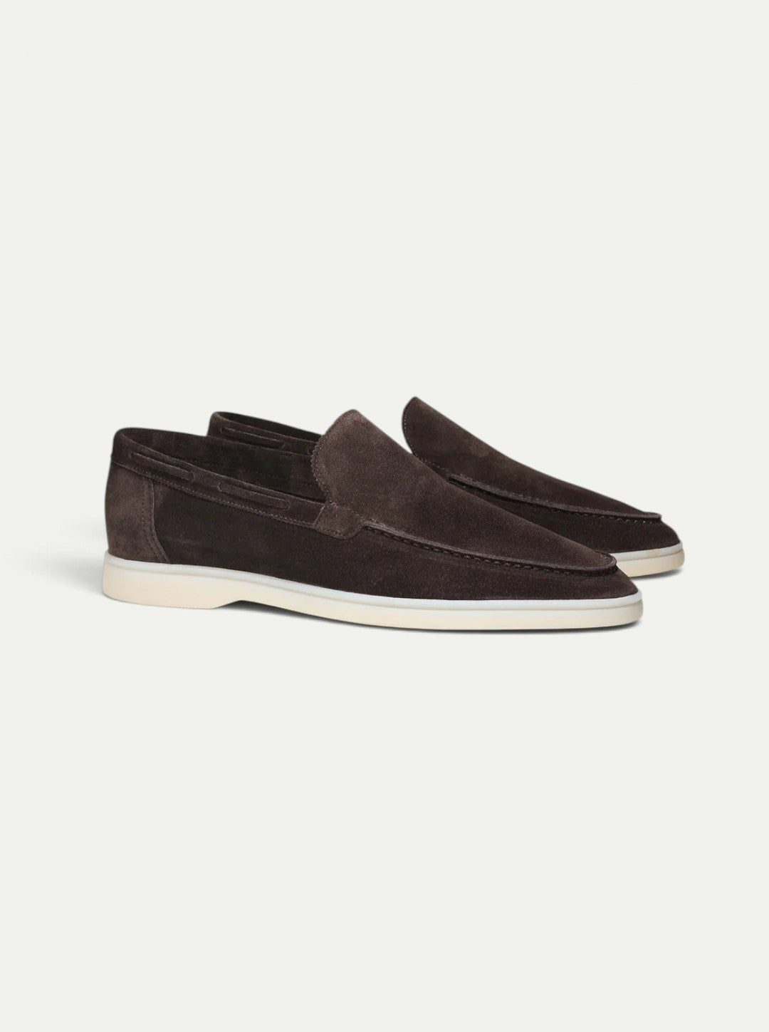 Warm Grey Yacht Loafers