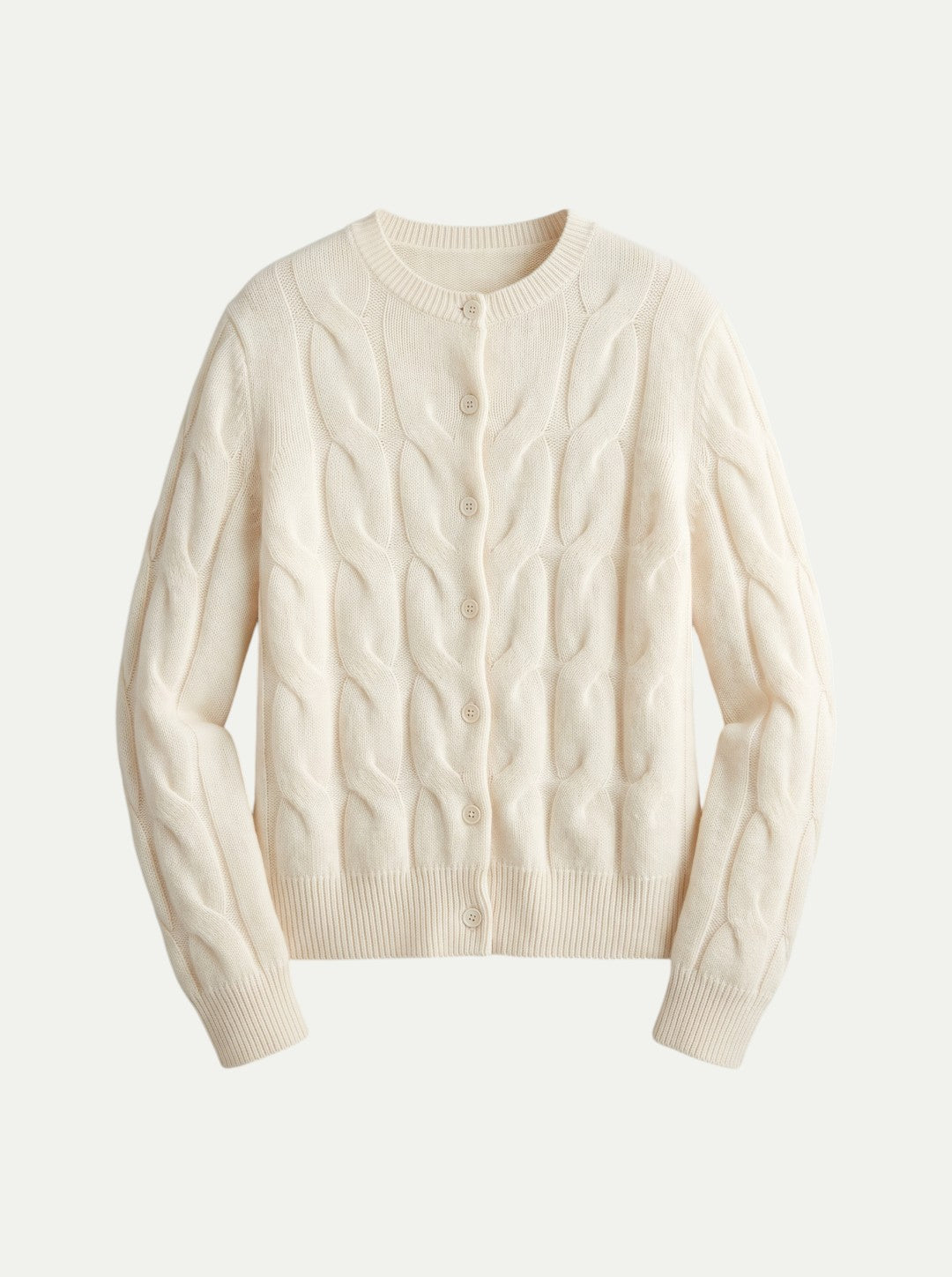 Madeline Cable Cashmere Cardigan