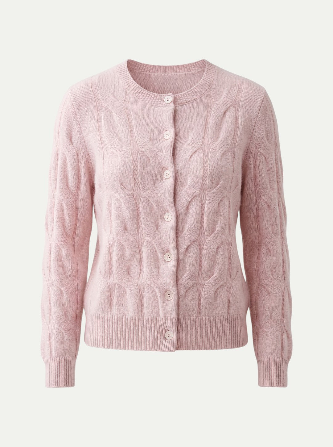 Madeline Cable Cashmere Cardigan