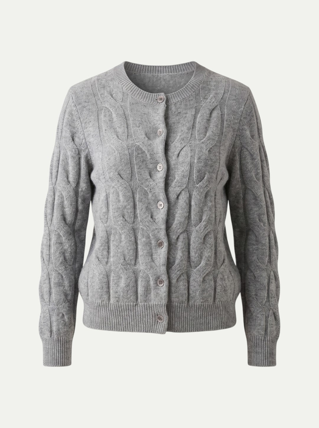 Madeline Cable Cashmere Cardigan