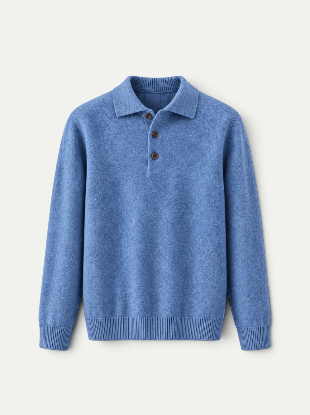 Preston Cashmere Polo Sweater