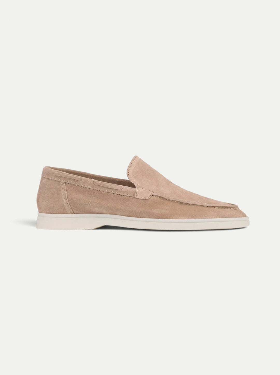 Light Beige Yacht Loafers