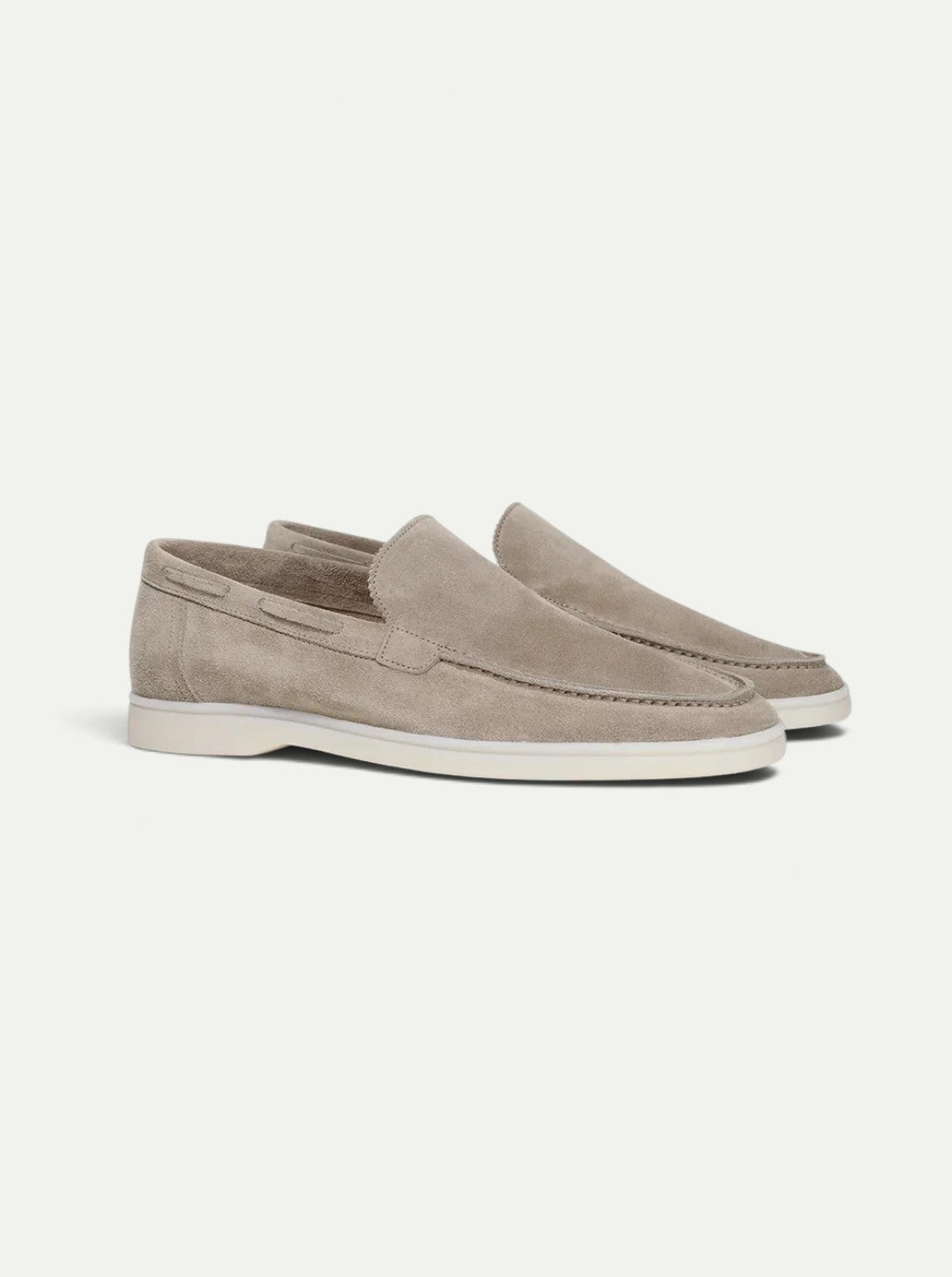 Light Grey Yacht Loafers